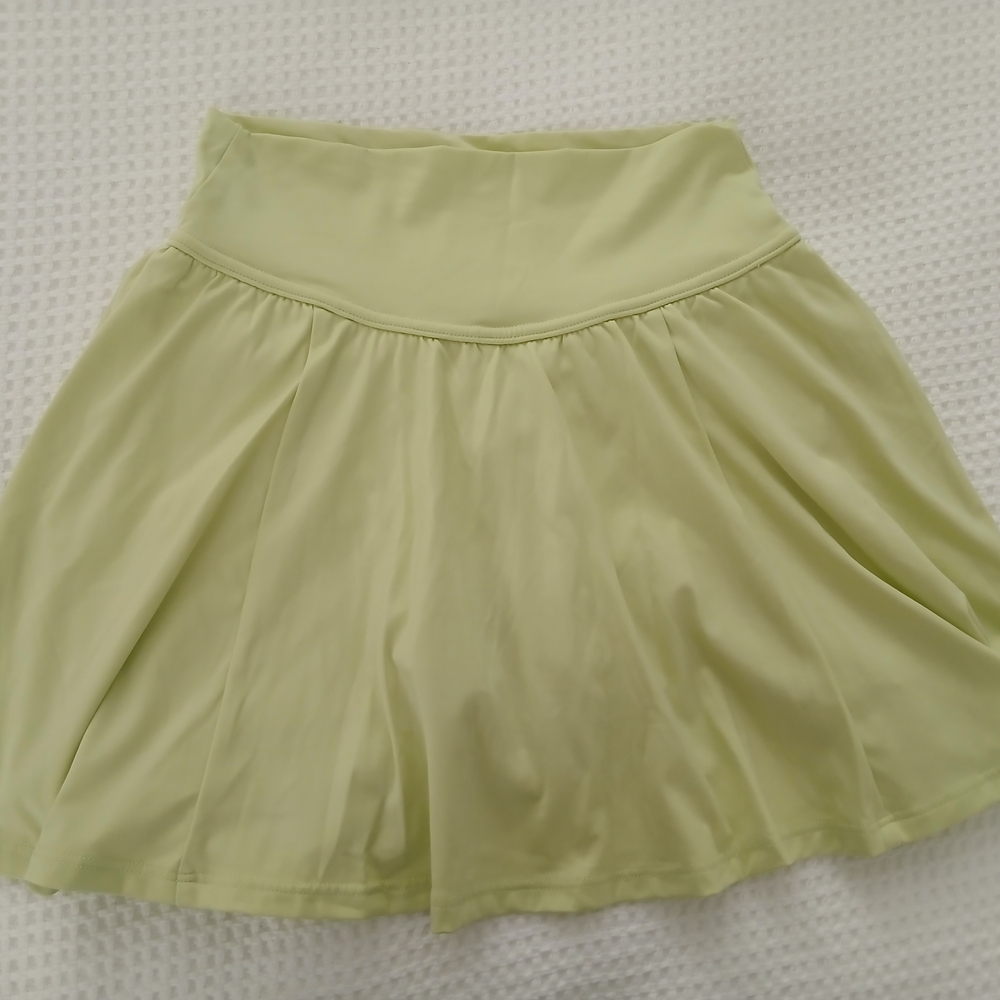 Gilly Hicks Light Green Skater Skirt